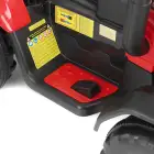 Trator Eléctrico com Atrelado Vermelho Hecht - Trator Eléctrico com Atrelado Vermelho